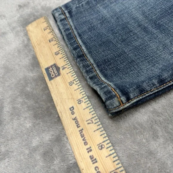 Lucky Brand Jeans Mens 36x34 412 Athletic Slim 2 Way Stretch Medium Wash Denim - Picture 14 of 15